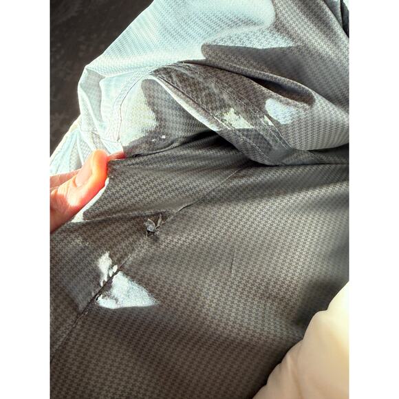 Lululemon women's down jacket 12 white insulated quilted full zip pockets - Picture 11 of 12